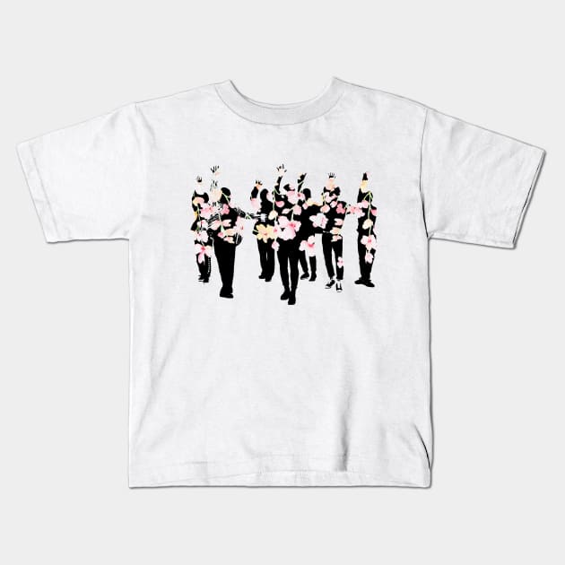 Spring Day BTS Kids T-Shirt by clairelions